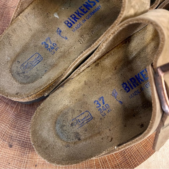 Birkenstock Arizona Soft Footbed Sandals – Women’s 6 / EU 37 – Tan Oiled Leather - Picture 10 of 15